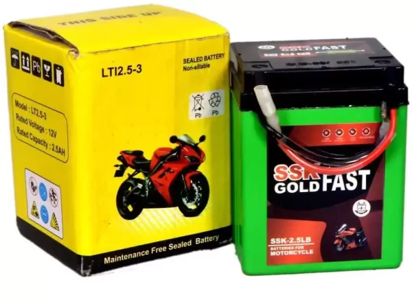 MKGOLD 1011 2.5 Ah Battery for Bike - Image 2