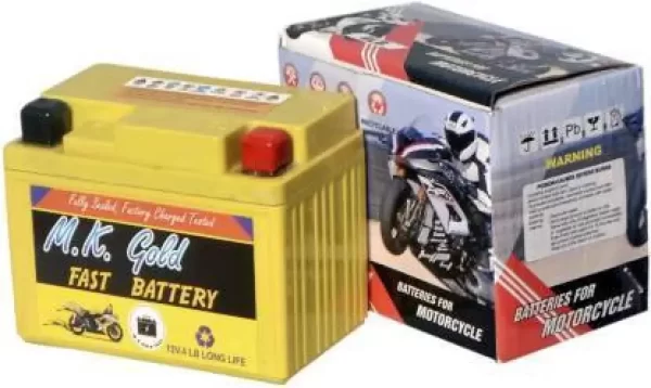 MKGOLD SSKBT 007B 12 Ah 4LB Bike battery 12 Ah Battery for Bike